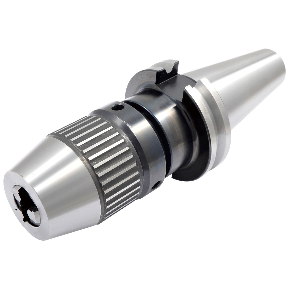 PRO-SERIES 1/64-5/8" CAT40 INTEGRATED KEYLESS DRILL CHUCK (3701-4693)