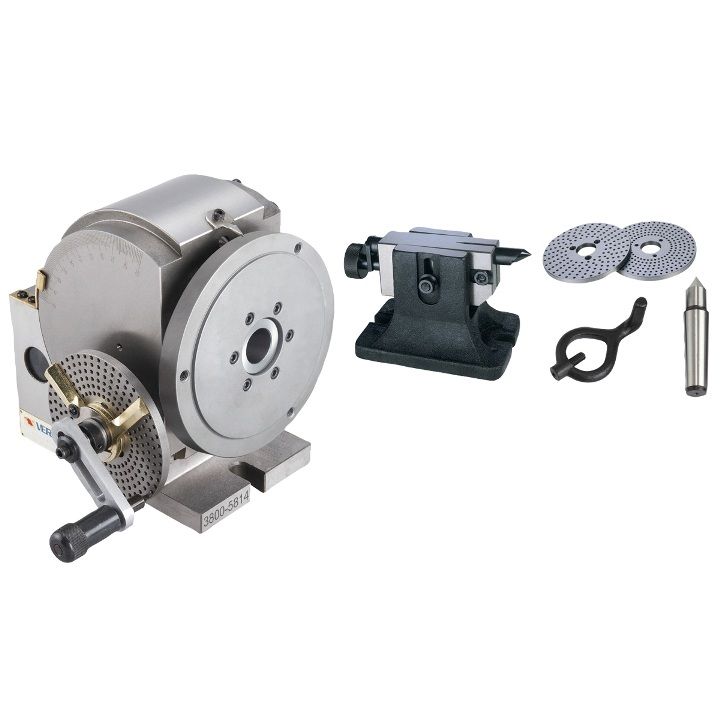 VERTEX 10-1/2" SEMI-UNIVERSAL DIVIDING HEAD SET (3800-5814)