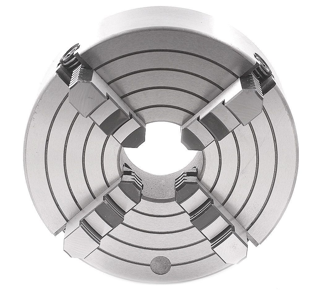 16" 4-JAW INDEPENDENT PLAIN BACK LATHE CHUCK (3900-0048)