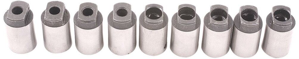 9 PIECE TAP ADAPTER SET FOR HAND TAPPER 3900-0250 (3900-0289)