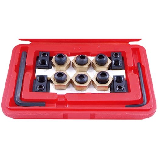 4 PIECE 5/8" T-SLOT CLAMPING NUT KIT (3900-0318)