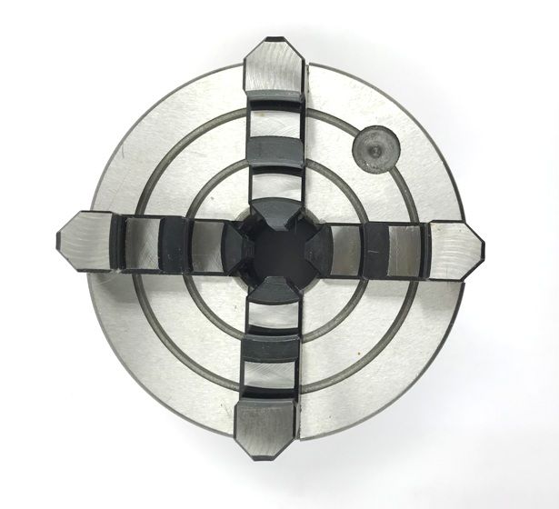 5" 4-JAW INDEPENDENT PLAIN BACK CHUCK (3900-0415)