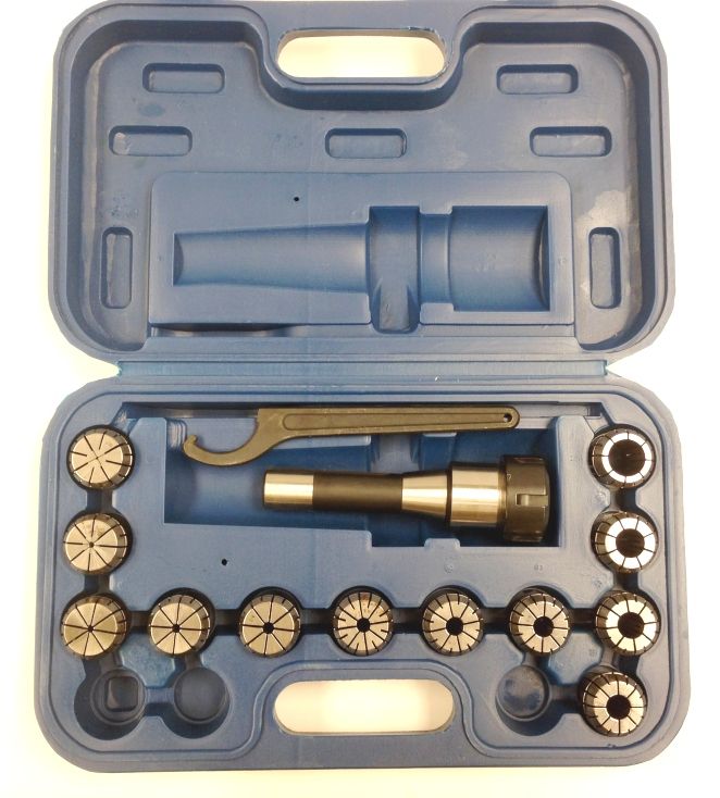ER-32 R8 14 PIECE SPRING COLLET CHUCK SET (3900-0508)