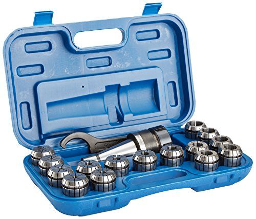 #40 17 PIECE ER-40 SPRING COLLET CHUCK SET- NMTB TAPER 40 (3900-0540)