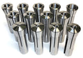 1/8-7/8 BY 16TH 13 PIECE R8 ROUND COLLET SET (3900-0701)