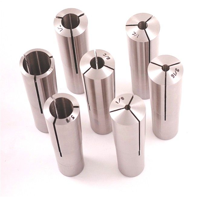 7 PIECE MT3 1/8-3/4" X 8THS & 3/16" ROUND COLLET SET (3900-0893)