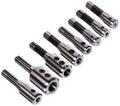 8 PIECE R8 END MILL HOLDER SET (3/16 -1-1/4") (3900-1008)