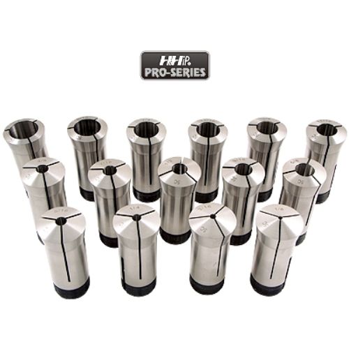 PRO-SERIES 15 PIECE 1/8~1" X 16THS PREMIUM 5C ROUND COLLET SET (3900-1170)