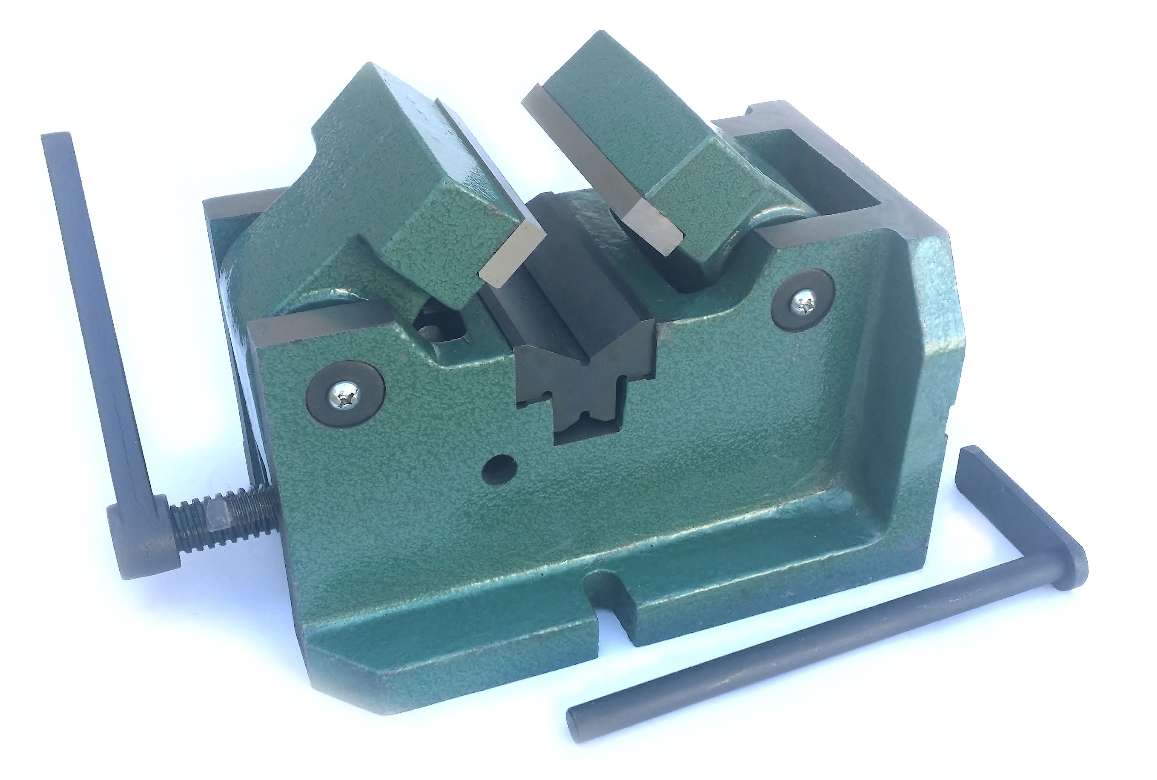 4" HORIZONTAL/VERTICAL MACHINE VISE - HOLDS SHAFTS & ROUND PARTS (3900-1720)