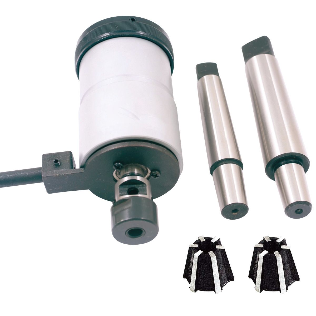 #10-3/4" JT3 SELF REVERSING TAPPING HEAD,3 & 4MT SHANKS, 2 COLLETS (3900-1750)