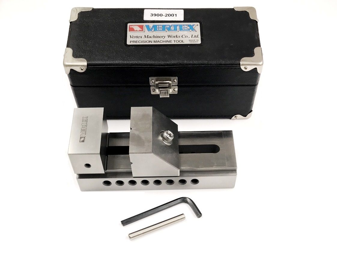 VERTEX 3" SCREWLESS STAINLESS STEEL TOOLMAKER'S VISE (3900-2001)