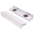 6" ALUMINUM SOFT VISE JAWS WITH MAGNET (3900-2149)