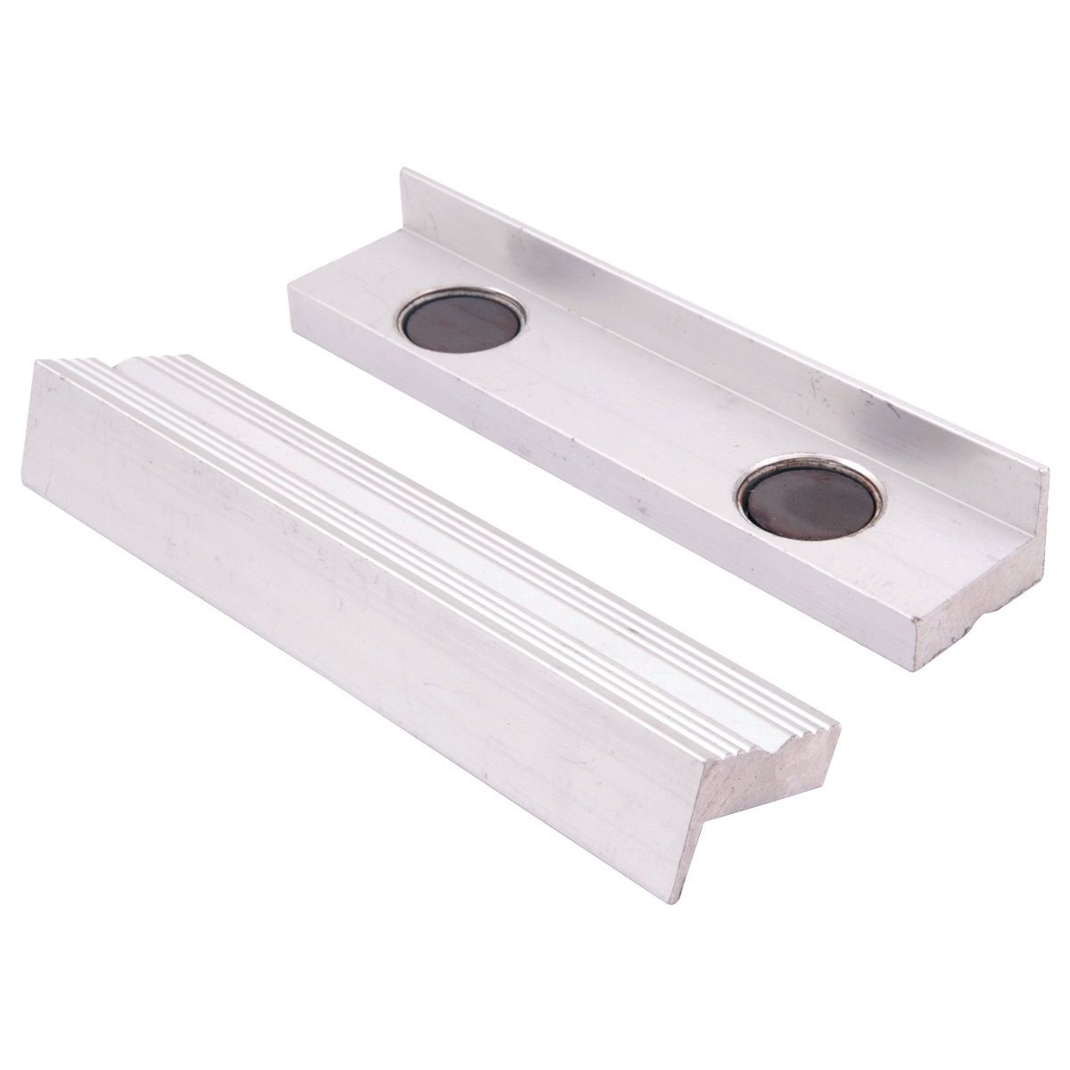 6" ALUMINUM SOFT VISE JAWS WITH MAGNET (3900-2149)