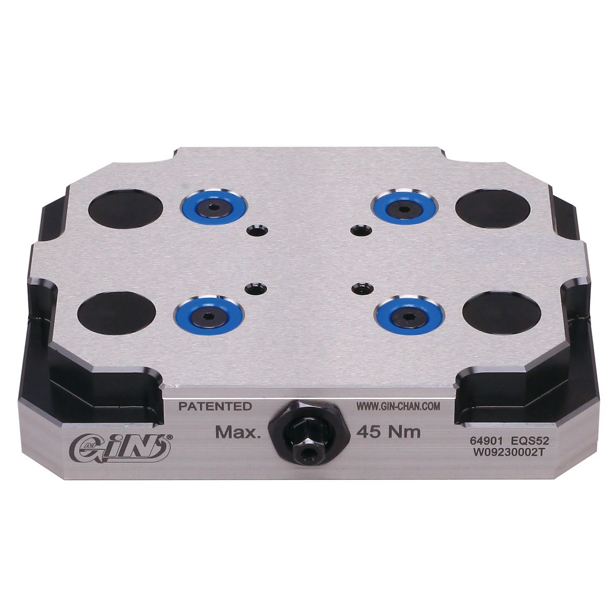HHIP 52MM PIN SPACING ZERO-POINT PLATE FOR 5-AXIS CNC VISE (3900-2243)