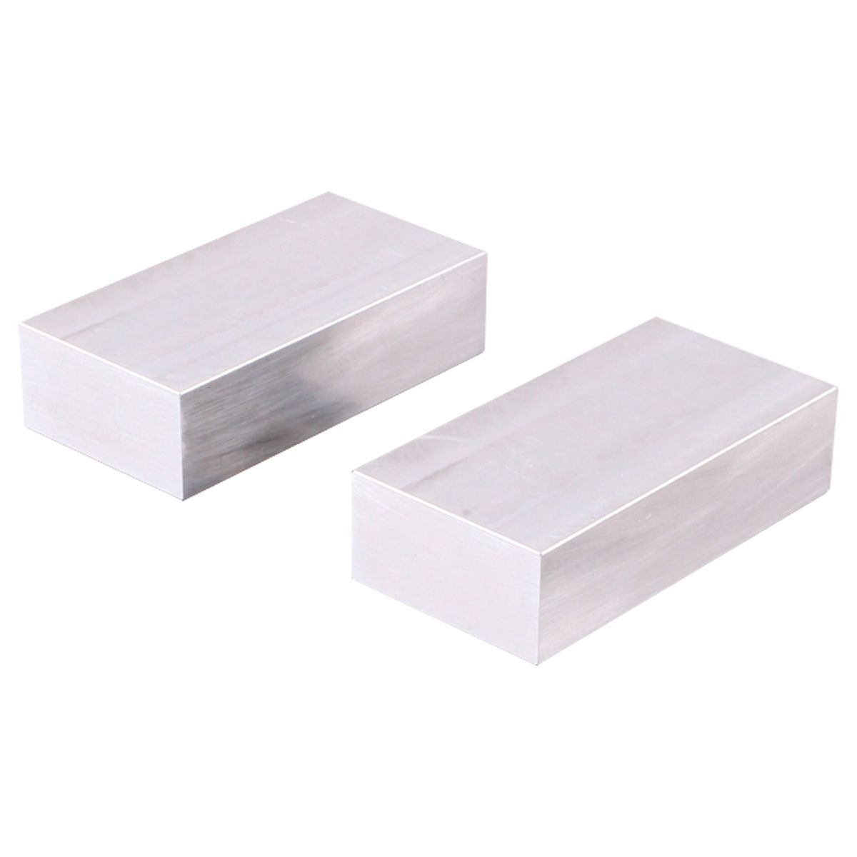 ALUMINUM SOFT JAWS FOR 5-AXIS SELF-CENTER VISE WITH 4.92" JAW WIDTH (3900-2247)