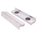 5 X 1-1/8" ALUMINUM SOFT PRISM-FACE VISE JAWS WITH MAGNET (3900-2265)