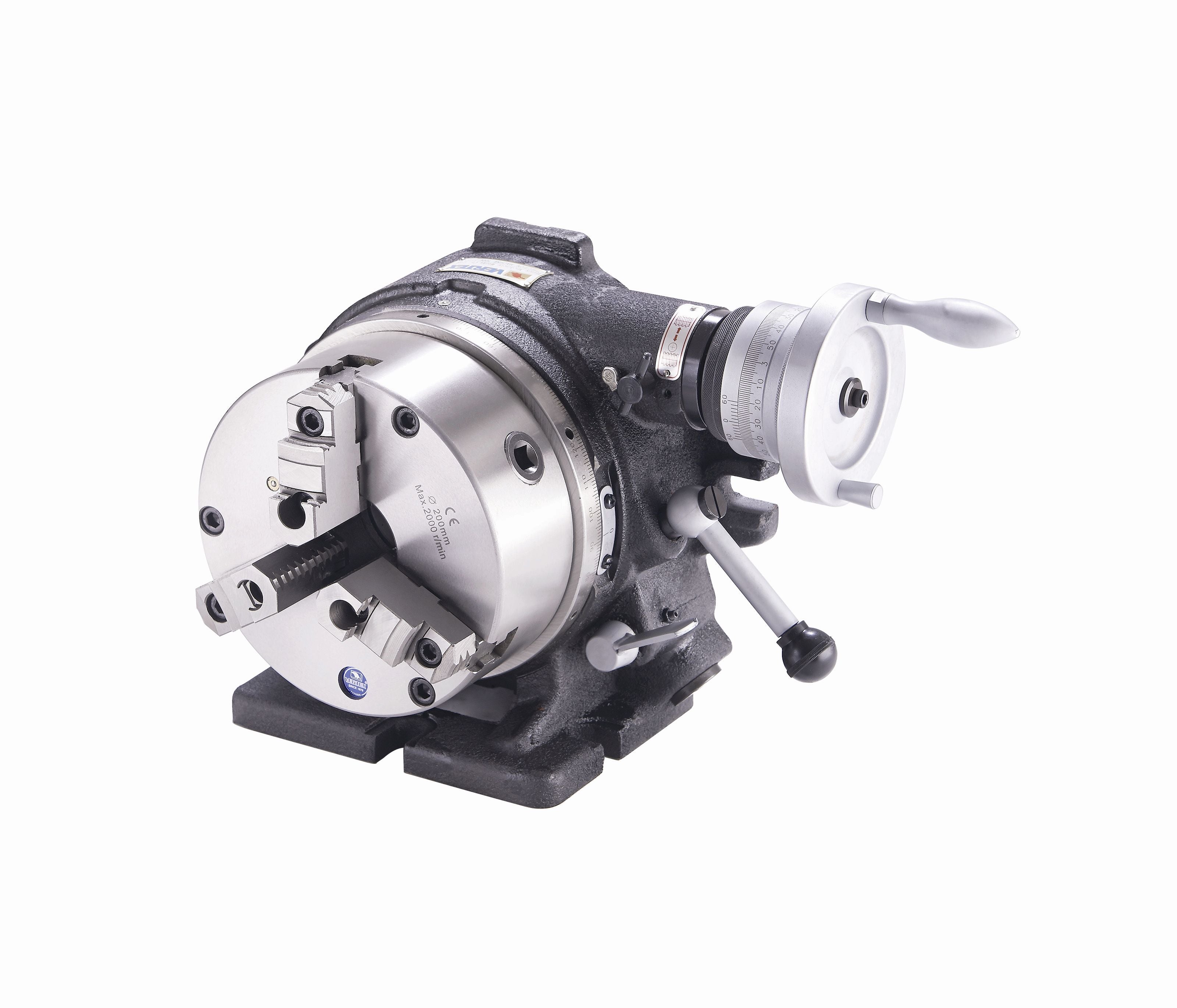 VERTEX SUPER 8" ROTARY INDEXING FIXTURE MADE IN TAIWAN (3900-2321)
