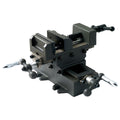 6" HEAVY DUTY CROSS SLIDE VISE WITH METRIC DIAL (3900-2706)