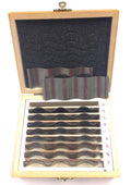 1/2 TO 1-1/2" 9 PAIR WAVY PARALLEL SET (3900-2909)