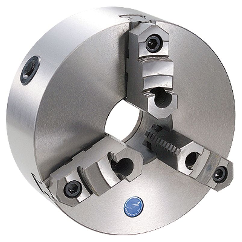 10" 3 JAW PLAIN BACK TOP REVERSIBLE SELF CENTERING LATHE CHUCK (3900-3403)
