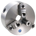 12" 3-JAW TOP REVERSIBLE SELF CENTERING PLAIN BACK LATHE CHUCK (3900-3412)
