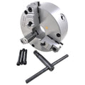 8" FRONT-MOUNT TOP REVERSIBLE SELF CENTERING 3-JAW PLAIN BACK CHUCK (3900-3432)