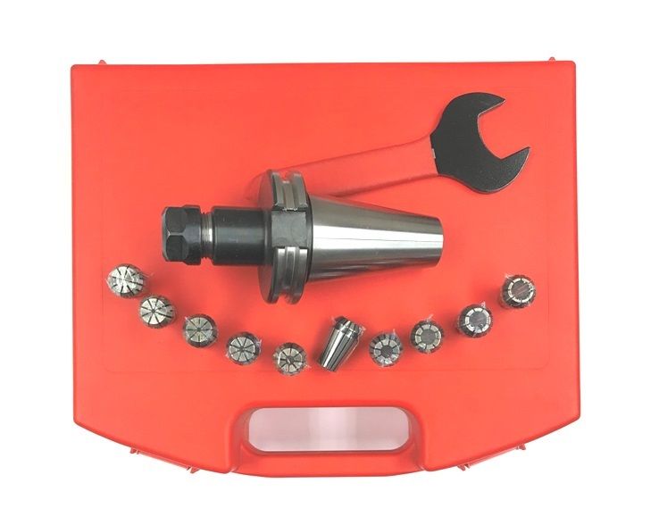 ER-16 CAT 40 V-FLANGE SPRING COLLET CHUCK SET (3900-4014)