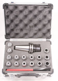 ER-25 CAT 40 V-FLANGE SPRING COLLET CHUCK SET (3900-4025)