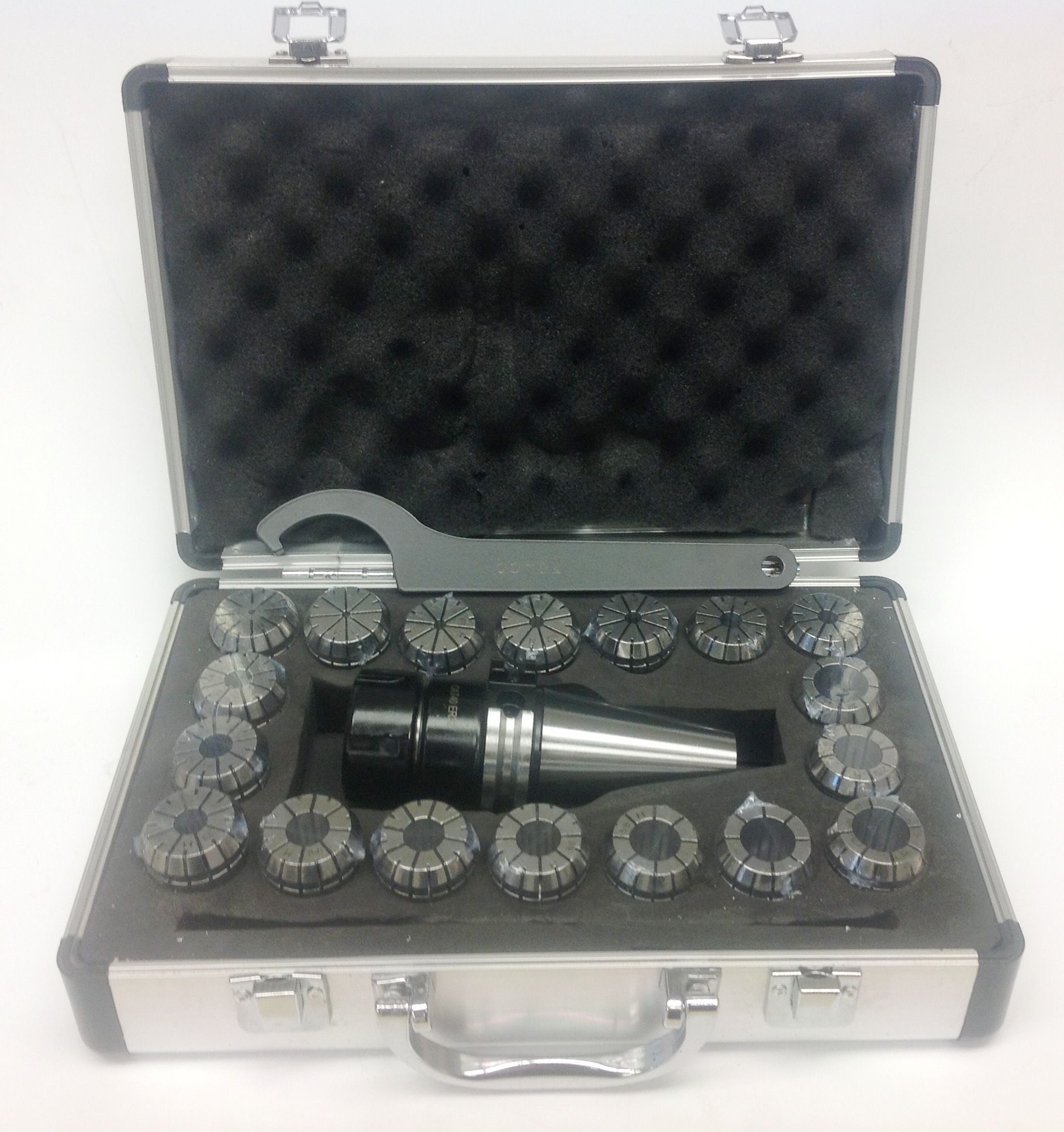 ER-32 CAT 40 V-FLANGE SPRING COLLET CHUCK SET (3900-4032)