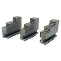 3 PIECE STEEL EXTERNAL HARD JAW SET FOR 8" 3-JAW K11 200 LATHE CHUCK (3900-4738)