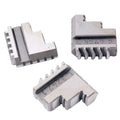 3 PIECE STEEL INTERNAL HARD JAW SET FOR 5" 3-JAW K11 125 LATHE CHUCK (3900-4744)