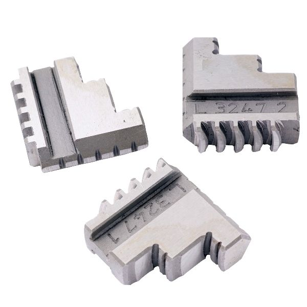 3 PIECE STEEL INTERNAL HARD JAW SET FOR 5" 3-JAW K11 125 LATHE CHUCK (3900-4744)