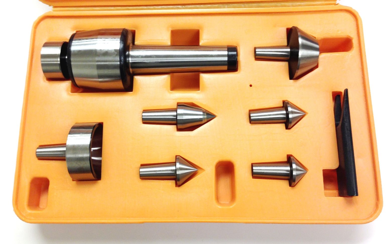 9 PIECE MT4 MULTI-SHAPE INTERCHANGEABLE TIP LIVE CENTER SET (3900-5022)