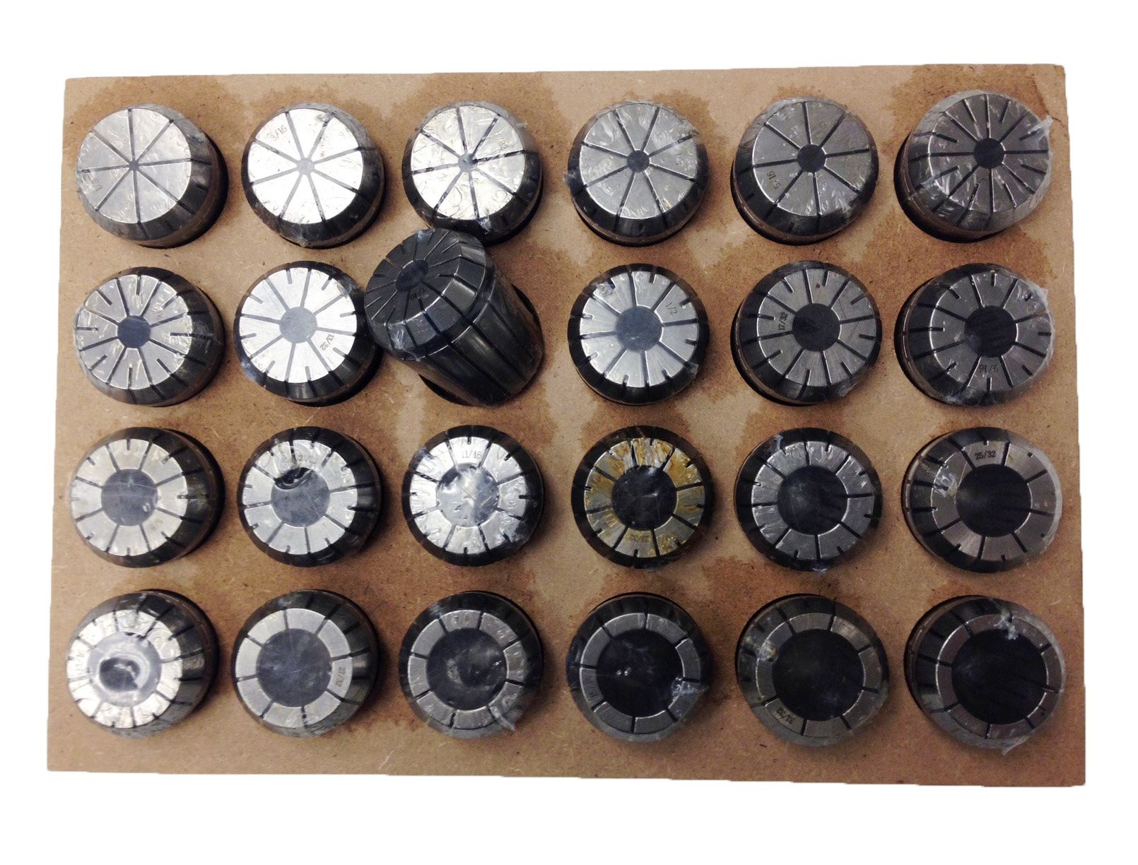 1/8~1" ER-40 24 PIECE SPRING COLLET SET (3900-5299)