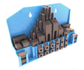 ULTRA QUALITY 58 PIECE 5/8" T SLOT 1/2-13 STUD SIZE CLAMPING KIT (3901-0006)