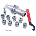 BT-40 ER-25 10 PIECE COLLET & CHUCK SET (3901-5101)