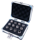PRO-SERIES 12 PIECE 1-10MM HIGH ACCURACY ER-16 SPRING COLLET SET (3901-5325)