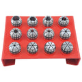 PRO-SERIES 12 PIECE ER-16 SPRING COLLET SET WITH RACK (3901-5375)