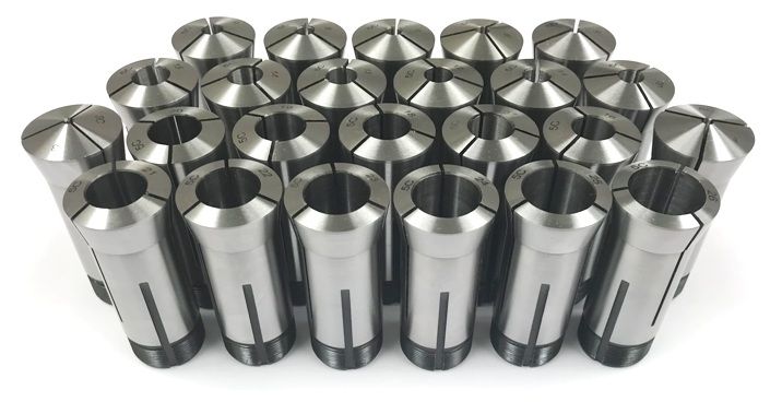 24 PIECE 5C 3-26MM BY 1MM COLLET SET (3903-0016)