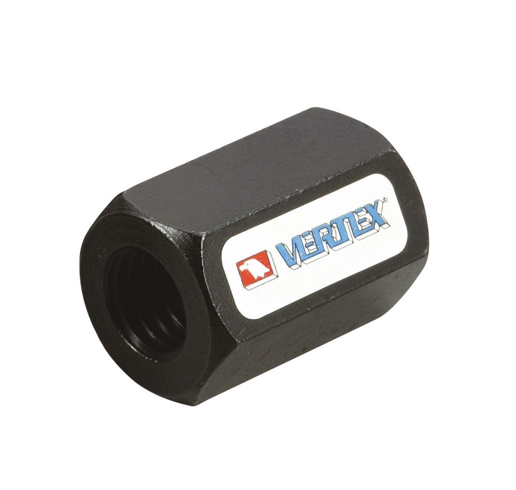 VERTEX M18 X 2.50 48MM LONG COUPLING NUT (3903-1317)