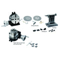 3906-2318 8" ROTARY TABLE TAILSTOCK DIVIDING PLATES LATHE CHUCK & CLAMPING KIT