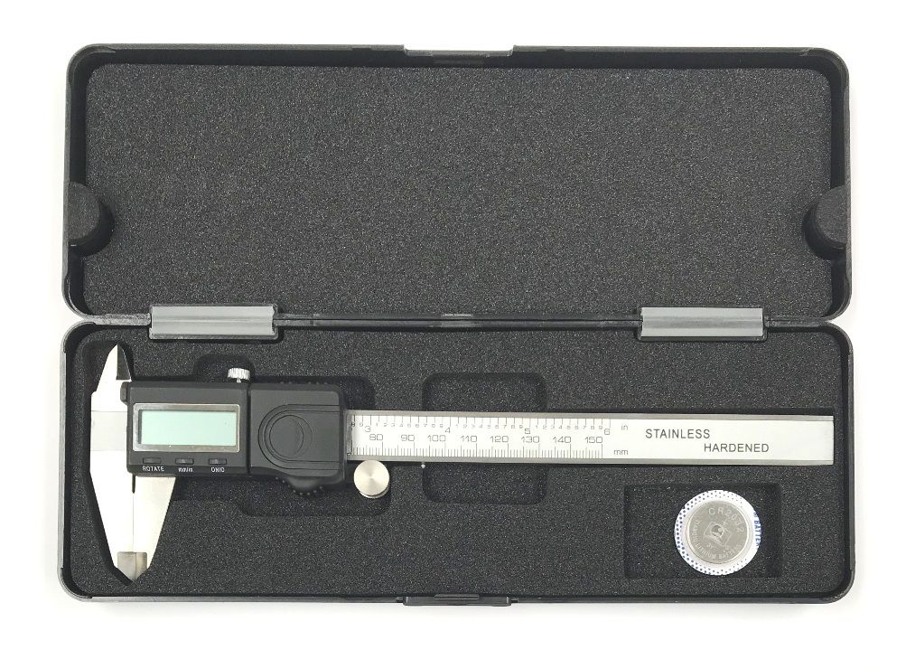 6"/150MM FLIP OVER LCD ELECTRONIC CALIPER (4100-3216)