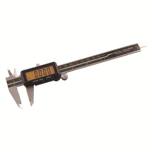 6"/150MM YELLOW LCD DIGITAL ELECTRONIC CALIPER (4100-3436)
