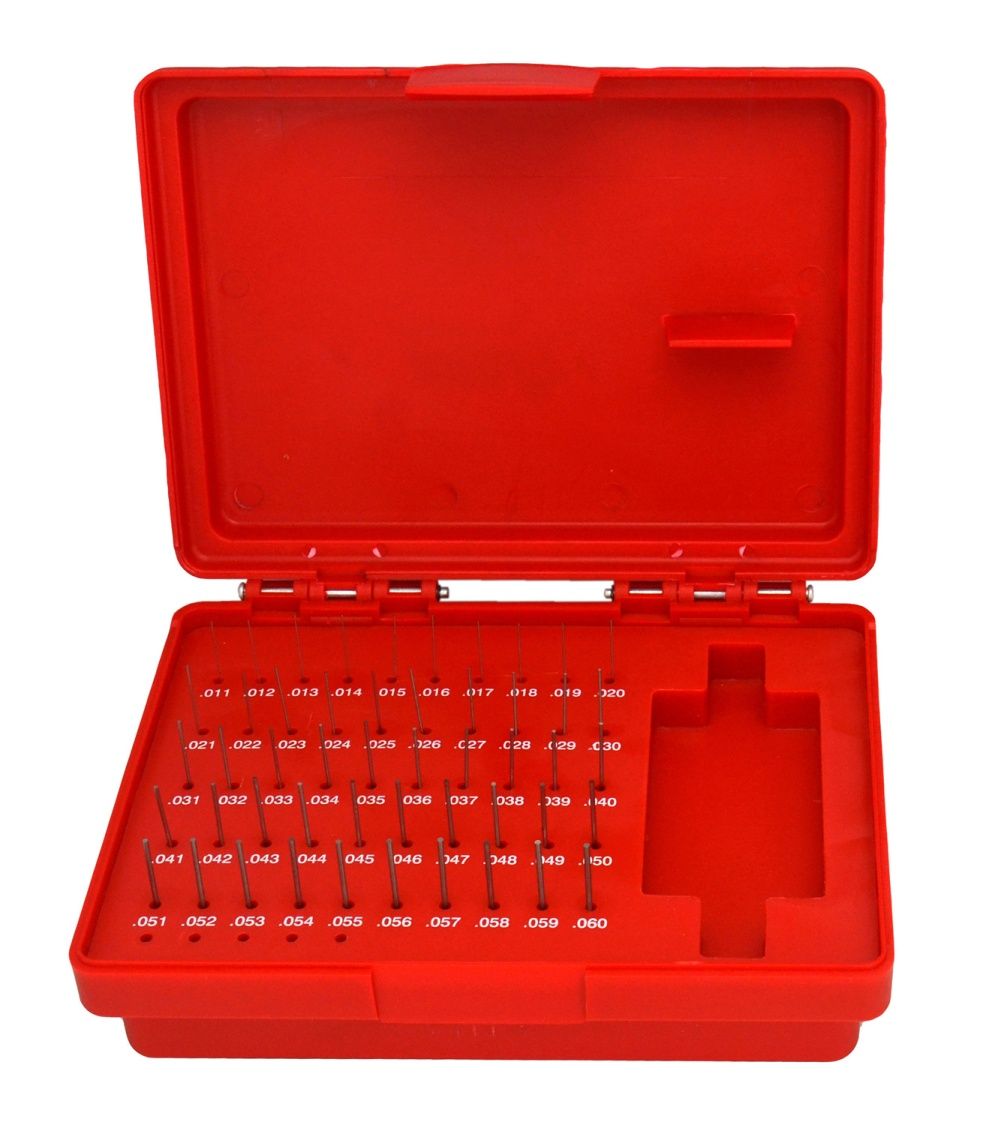 50 PIECE M0 MINUS PIN GAGE SET .011-.060" (4101-0010)