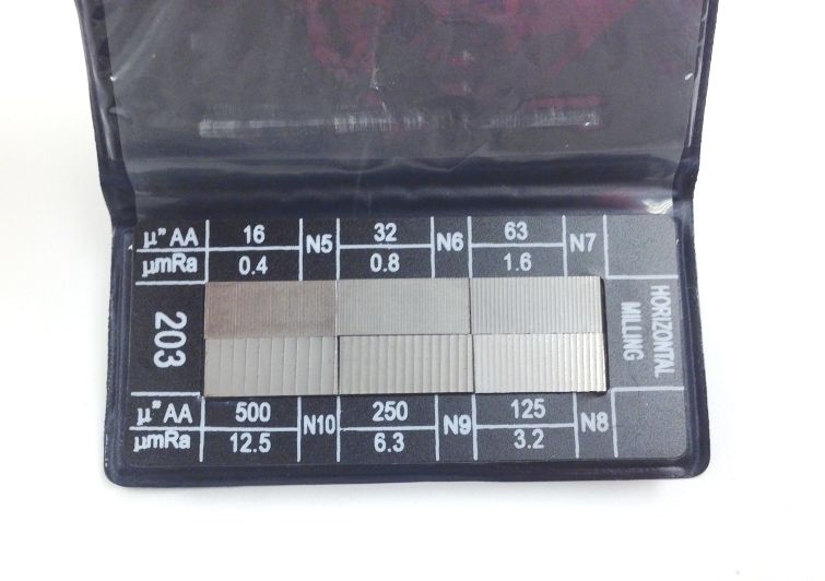 6 PIECE SET OF HORIZONTAL MILLING SPECIMENS (4101-0025)
