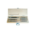 7 PIECE 2B THREAD PLUG GAGE GO-NOGO SET WITH HANDLE (4101-0260)