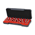 HHIP 50 PIECE 1/8-1" PRECISION STEEL GAGE BALL SET (4103-3052)