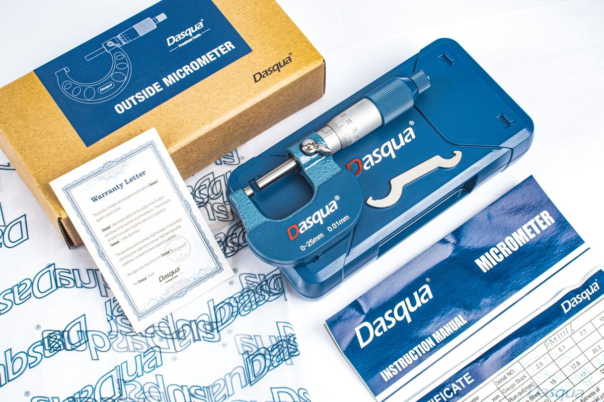 DASQUA 0-25MM OUTSIDE MICROMETER (4111-6405)