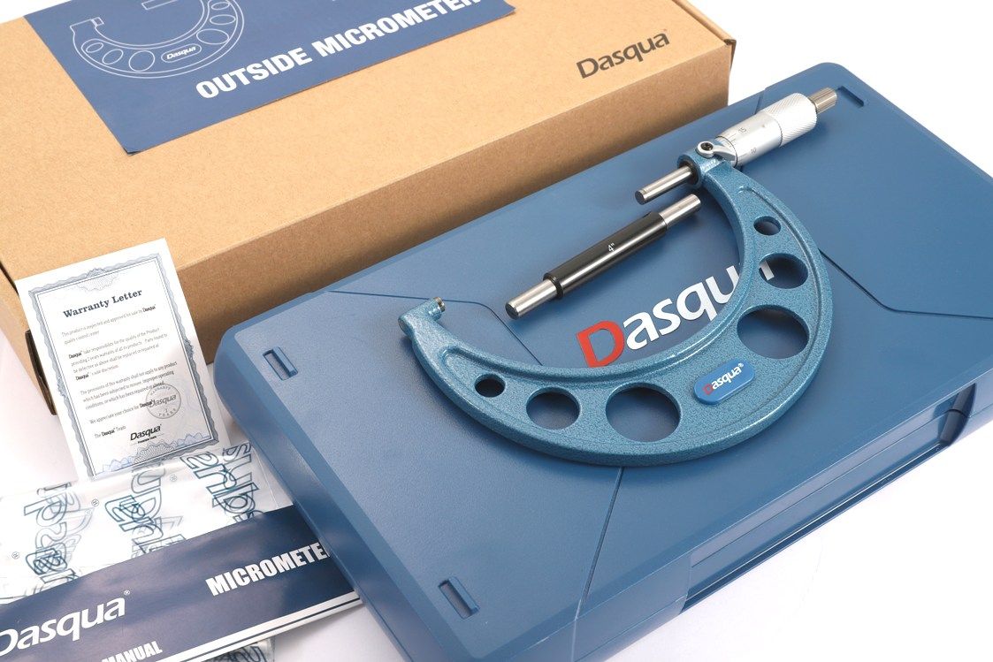 DASQUA 4-5" .0001" OUTSIDE MICROMETER (4112-0125)