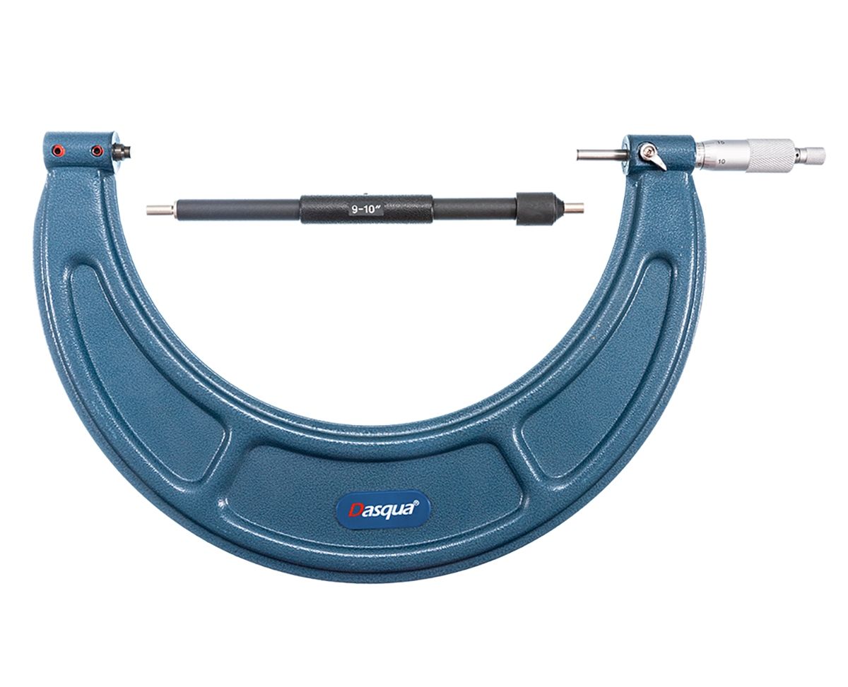 DASQUA 9-10" 0.0001" OUTSIDE MICROMETER (4112-1150)